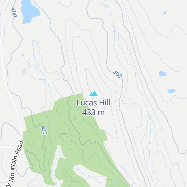 Map of Lucas Hill