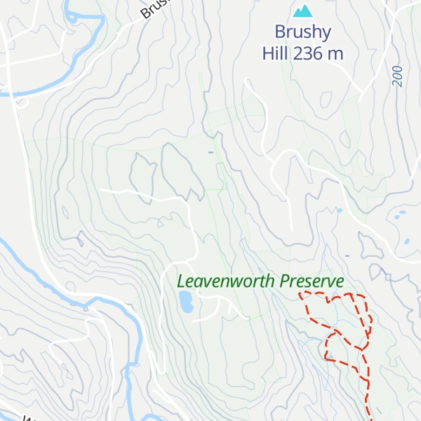 Map of Hogpen Hill