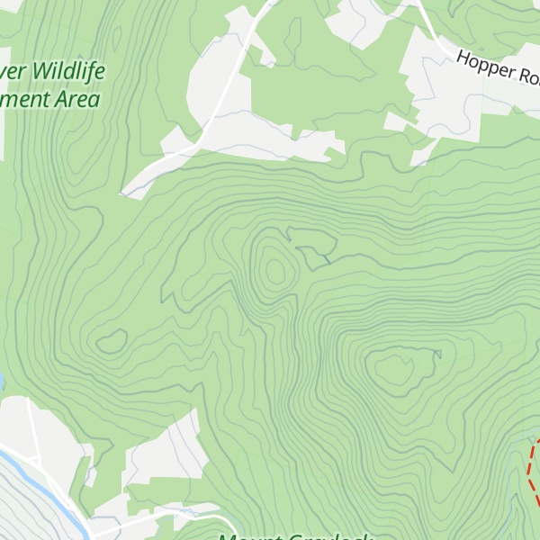 Map of Chadbournes Knoll
