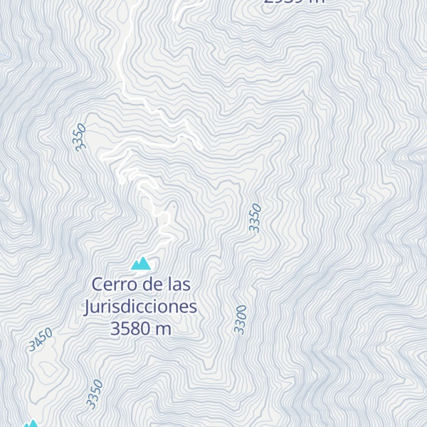 Map of Cerro Palado