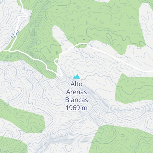Map of Alto Arenas Blancas