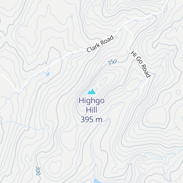 Map of Highgo Hill