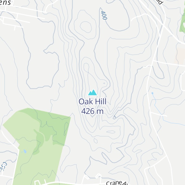 Map of Oak Hill