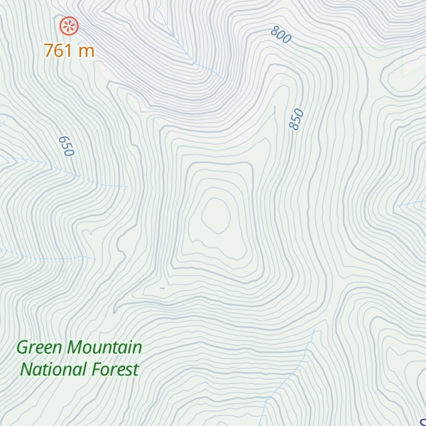Map of Grass Mountain