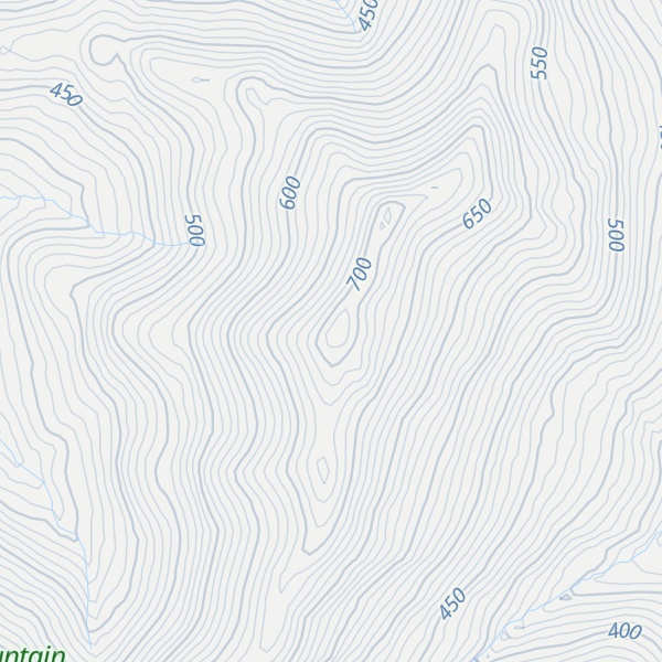 Map of Big Spruce Mountain