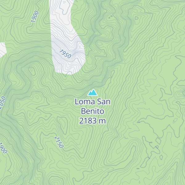Map of Loma San Benito