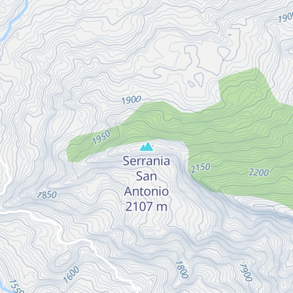 Map of Serrania San Antonio