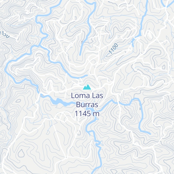 Map of Loma Las Burras