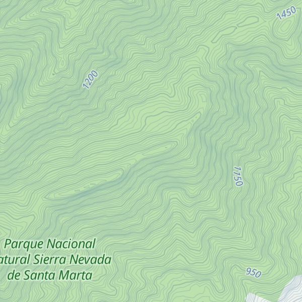 Map of Cuchilla de Turumutal