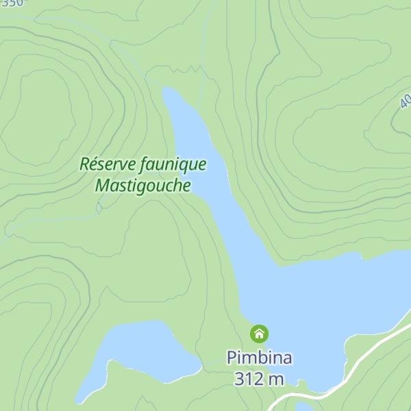 Map of Pékan