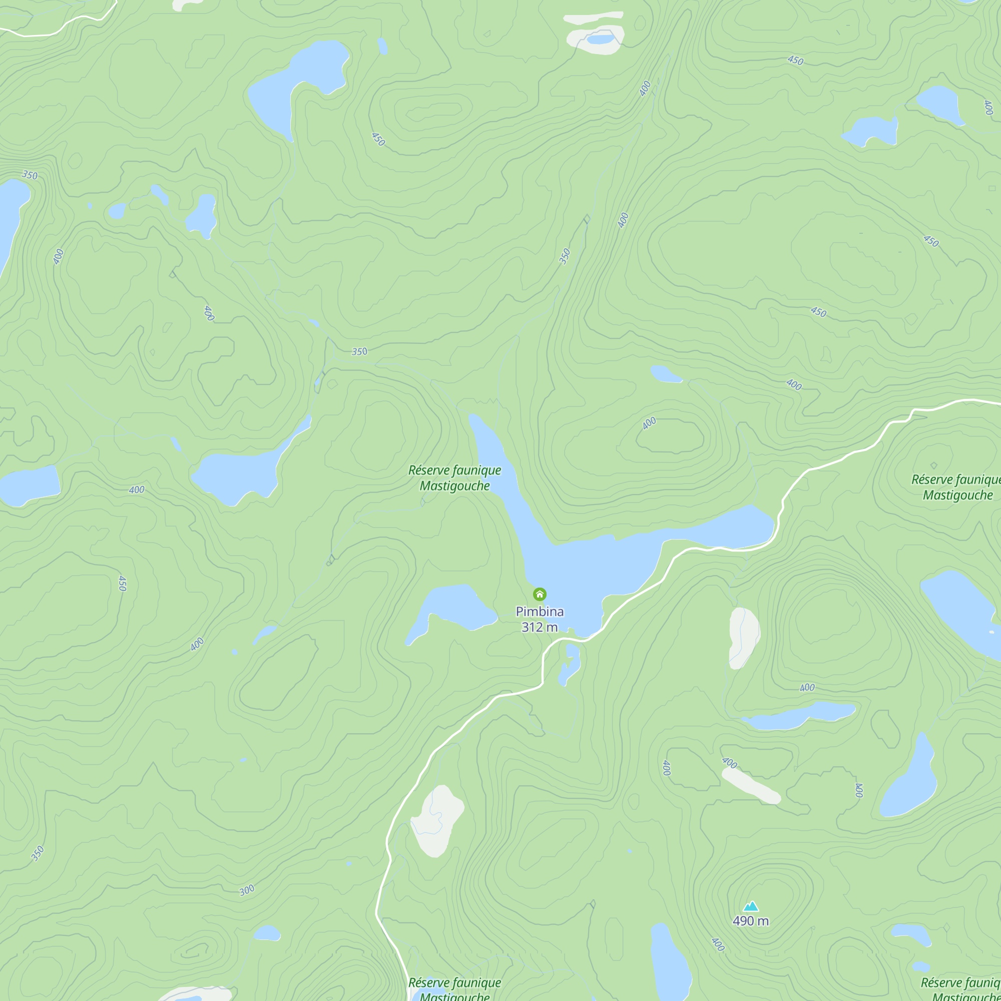 Pékan map