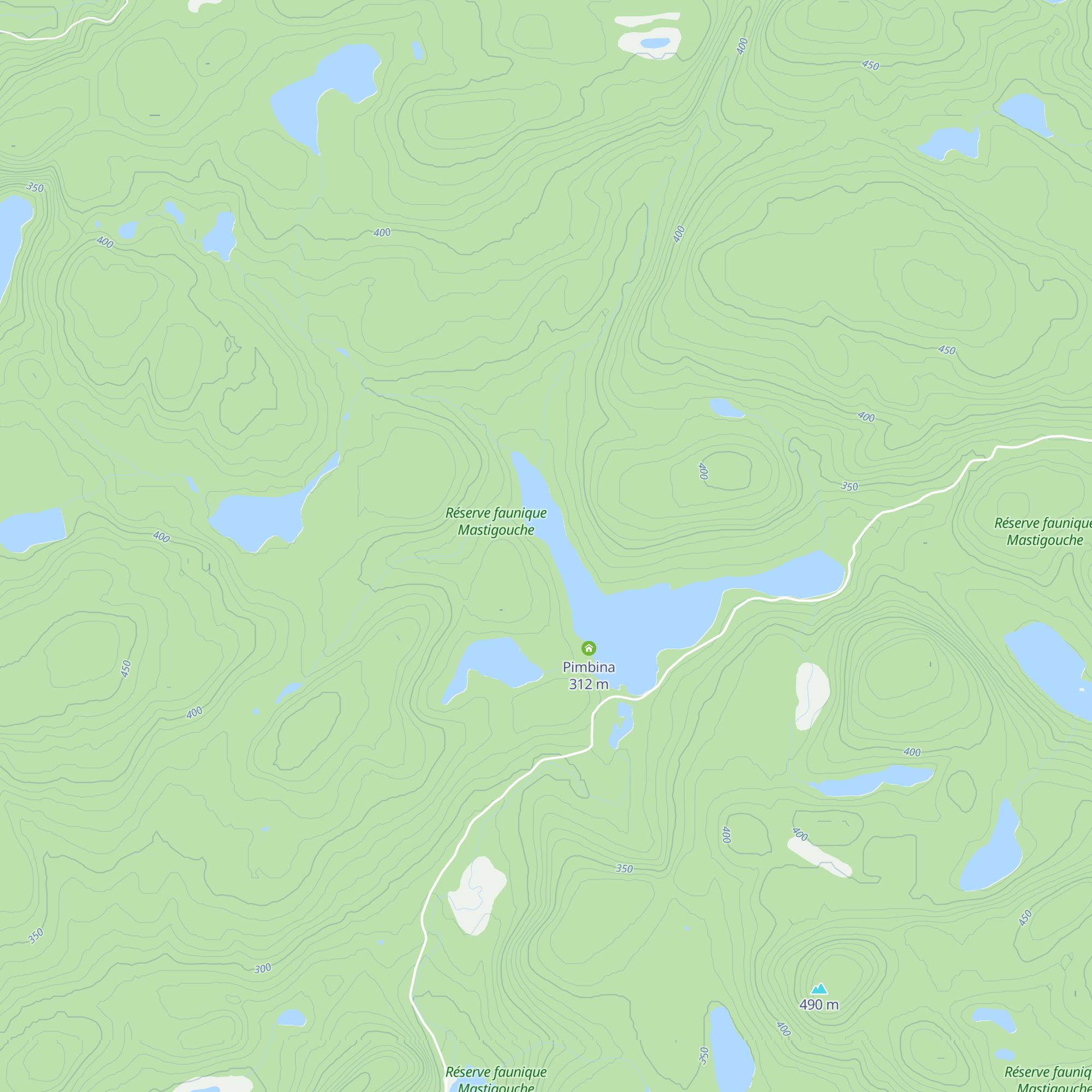 Pékan map