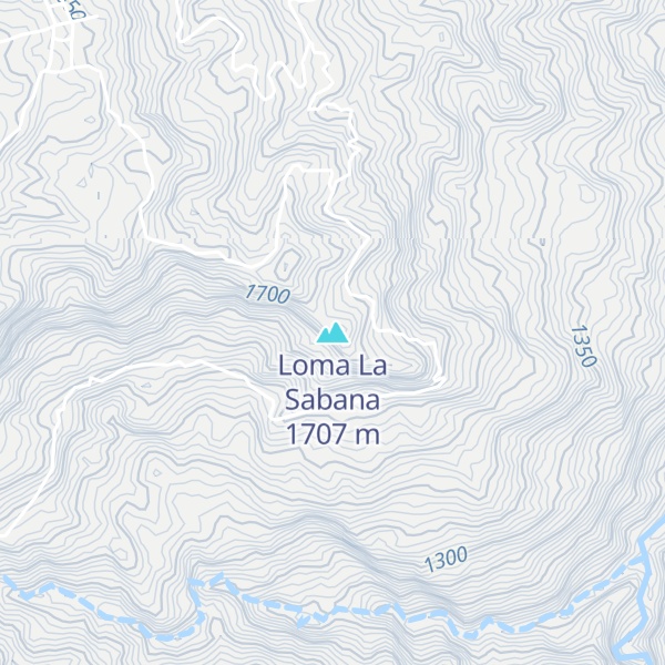 Map of Loma La Sabana