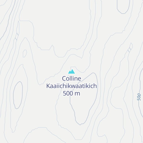 Map of Colline Kaaiichikwaatikich