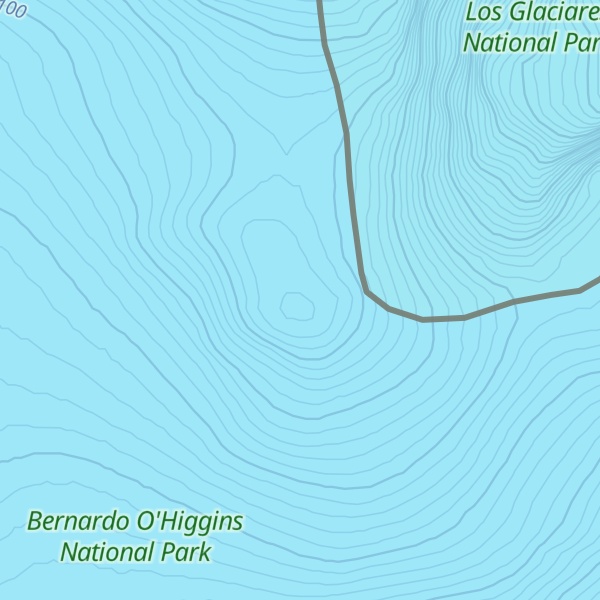 Map of Cerro Cacique Papón