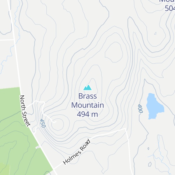 Map of Brass Mountain