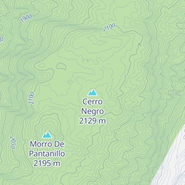 Map of Cerro Negro