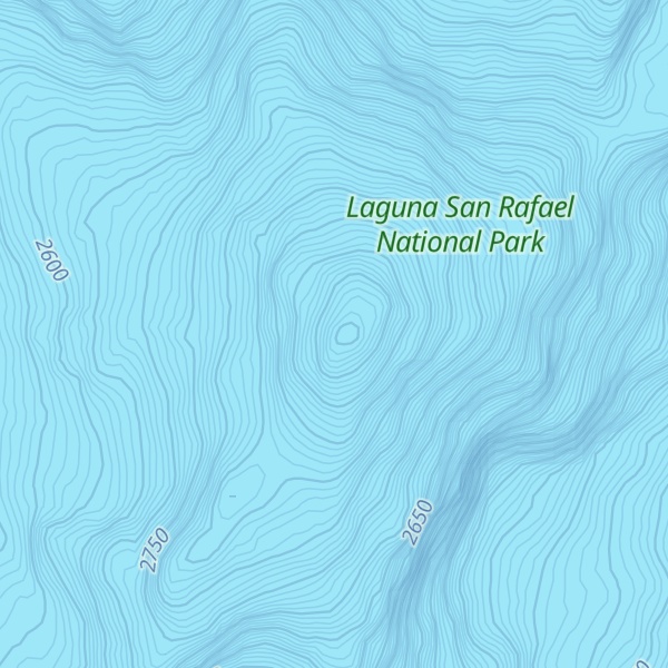 Map of Cerro Hyades