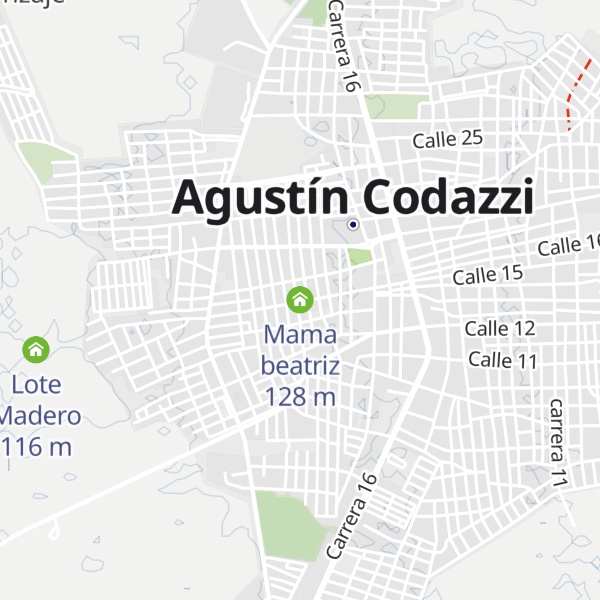 Map of Mama beatriz
