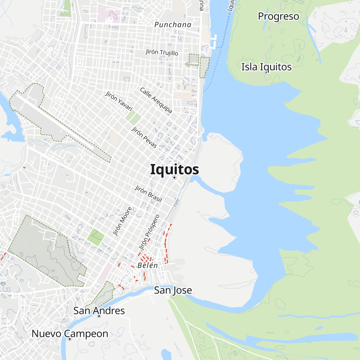 iperú, Tourist Information and Assistance map