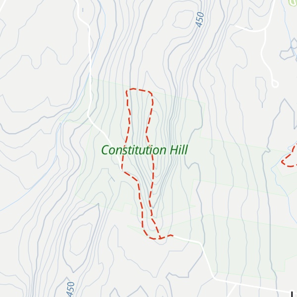 Map of Constitution Hill