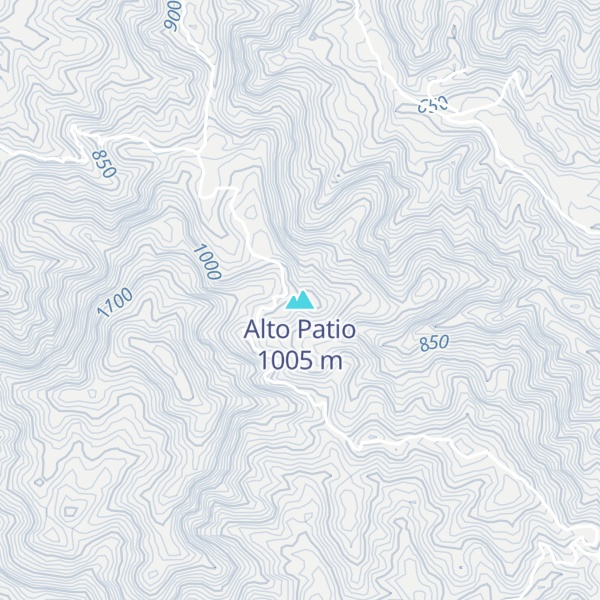 Map of Alto Patio