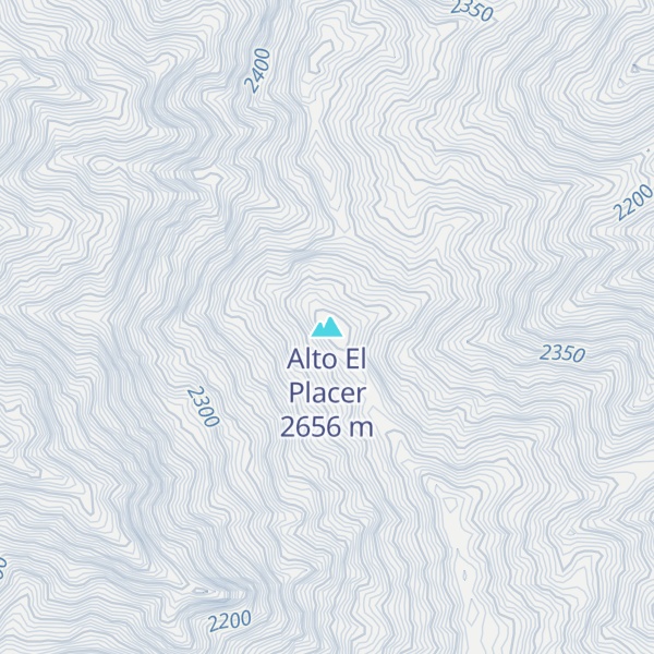 Map of Alto El Placer