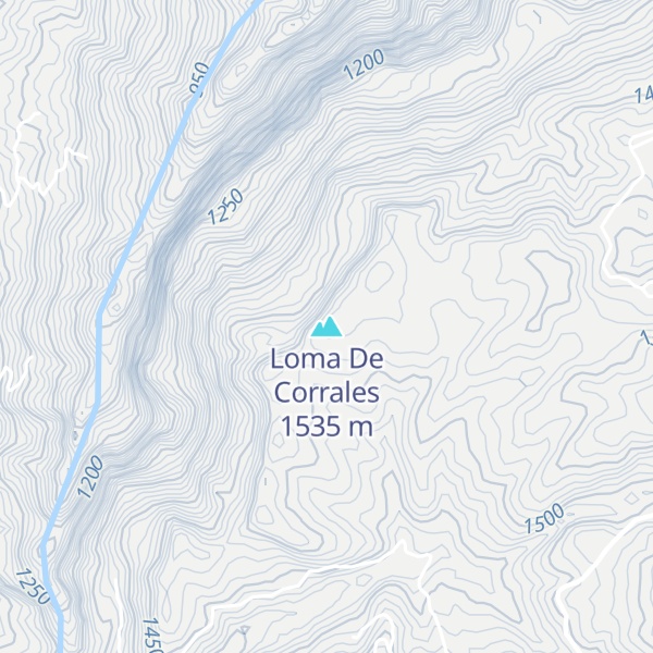 Map of Loma De Corrales