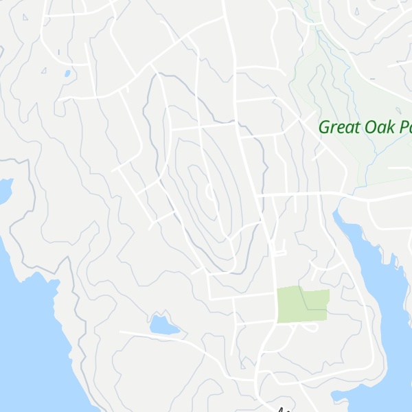Map of Tashua Hill