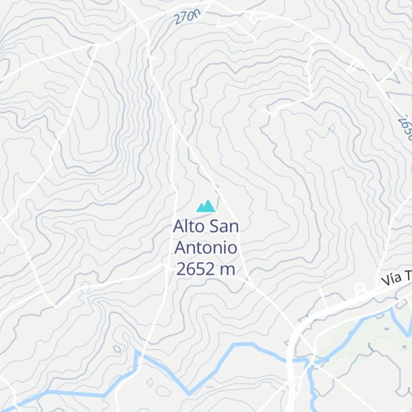 Map of Alto San Antonio