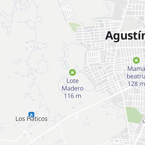 Map of Lote Madero