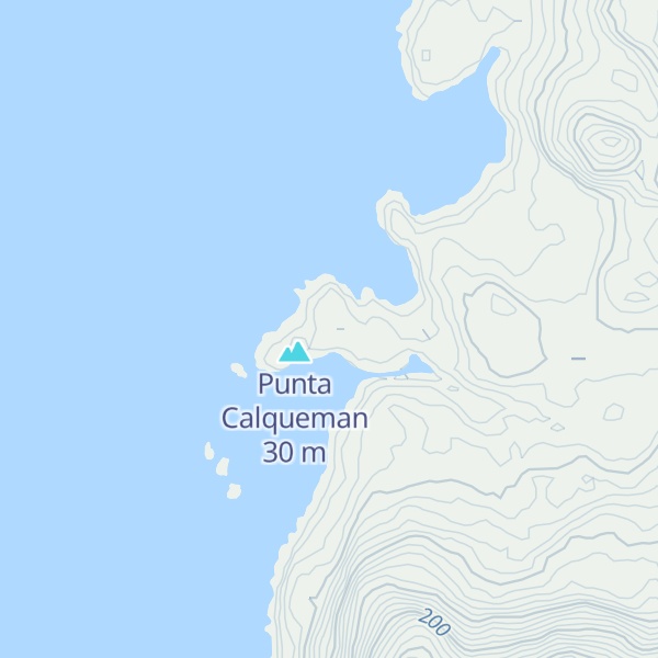 Map of Punta Salqueman