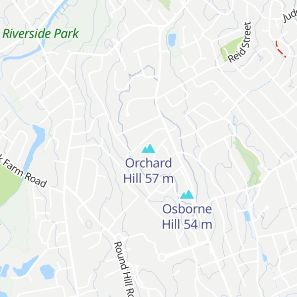Map of Orchard Hill