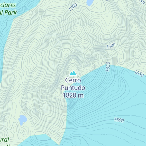 Map of Cerro Puntudo