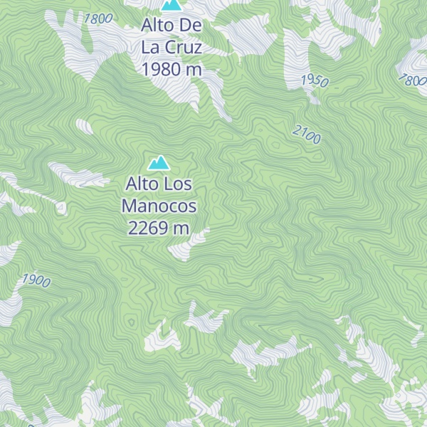 Map of Cuchilla Las Ostias