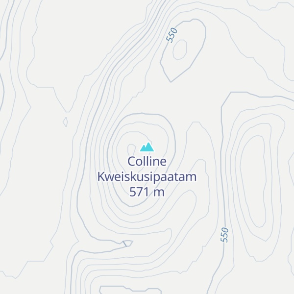 Map of Colline Kweiskusipaatam