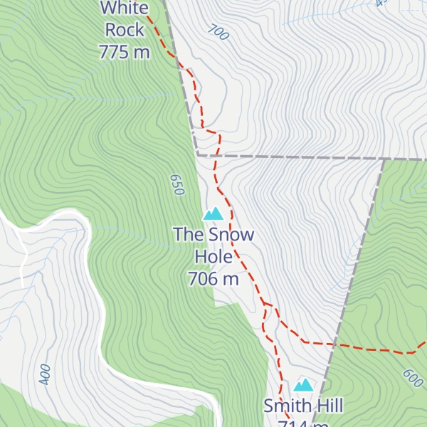 Map of The Snow Hole