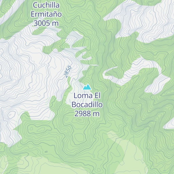 Map of Loma El Bocadillo