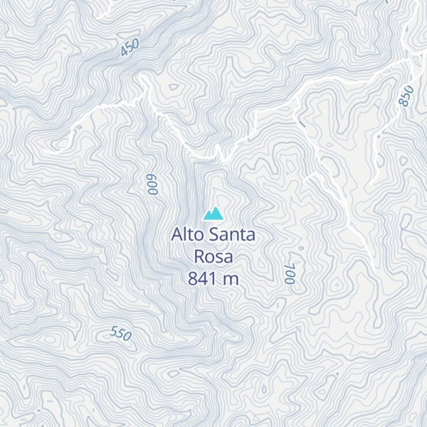Map of Alto Santa Rosa