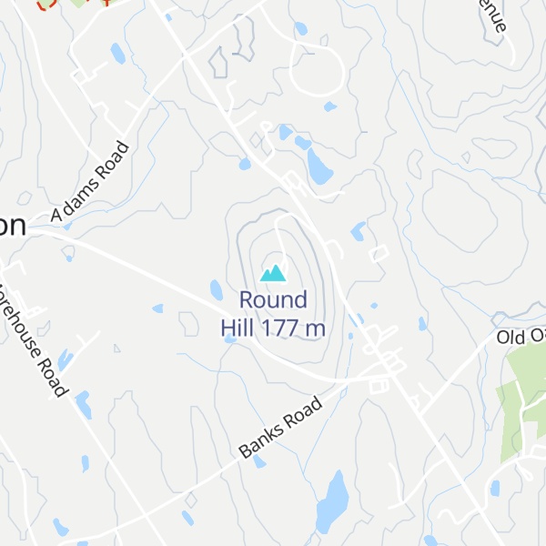 Map of Round Hill