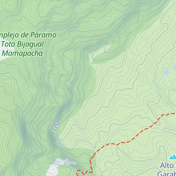 Map of Cerro Francisco