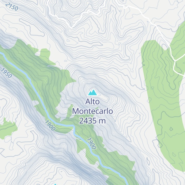 Map of Alto Montecarlo