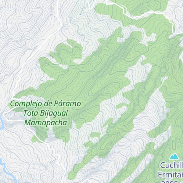 Map of Cuchilla Los Monos