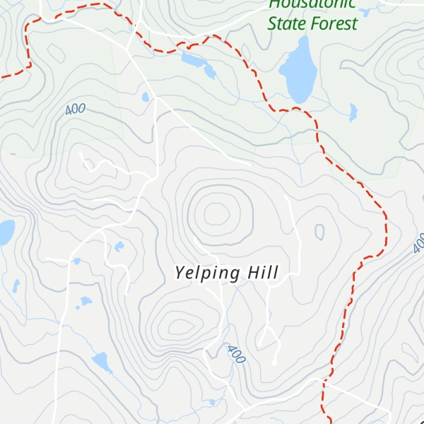 Map of Howe Mountain