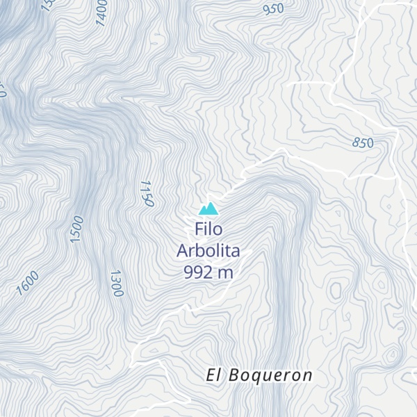 Map of Filo Arbolita