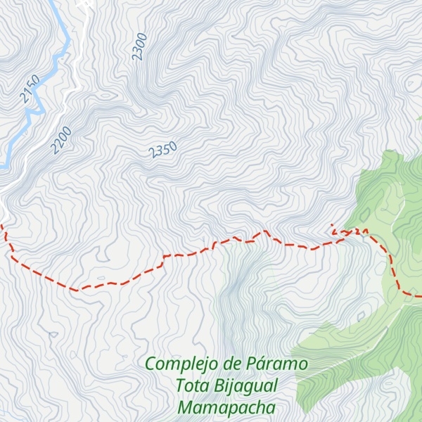 Map of Loma La Sabana
