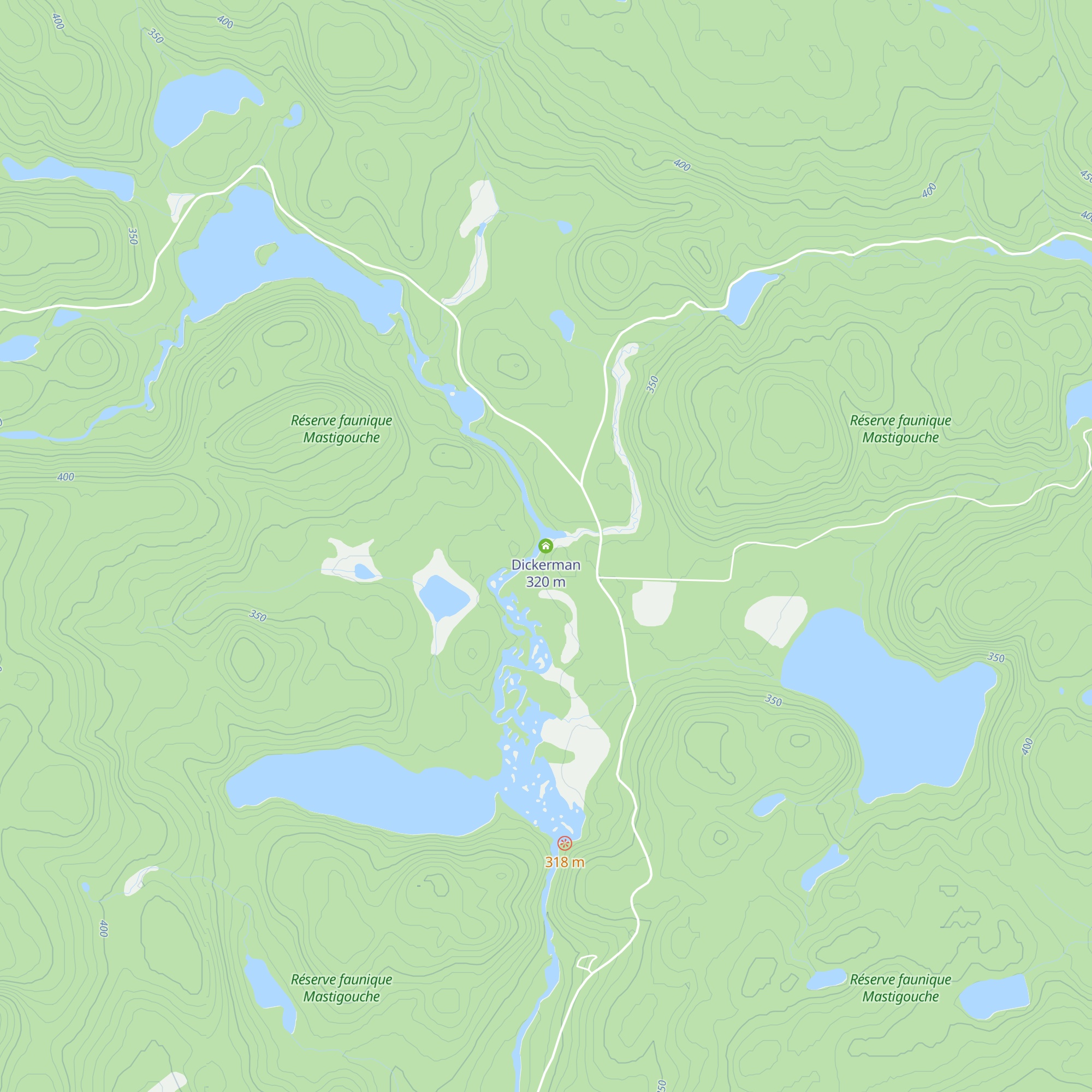 Dickerman map