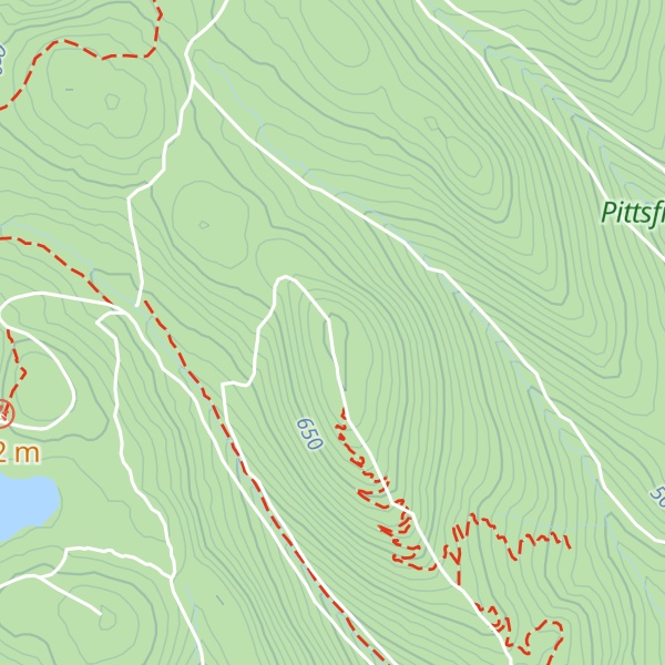 Map of Honwee Mountain