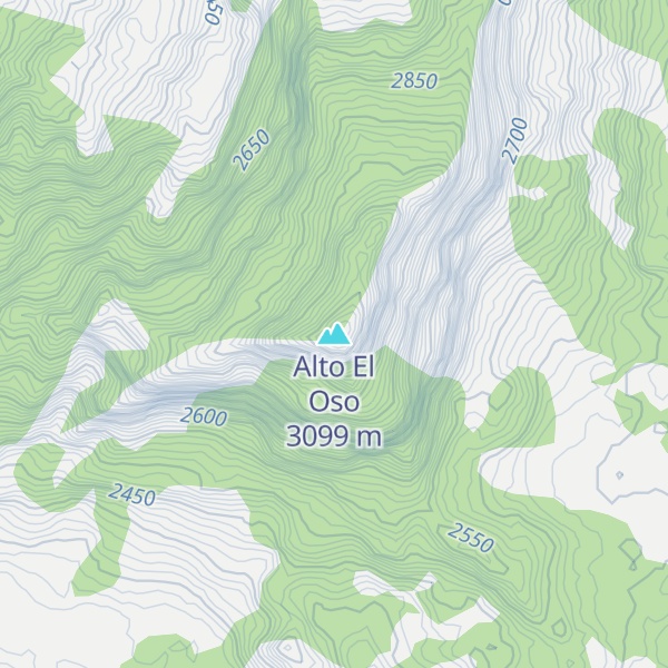 Map of Alto El Oso