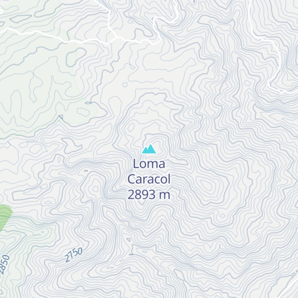 Map of Loma Caracol